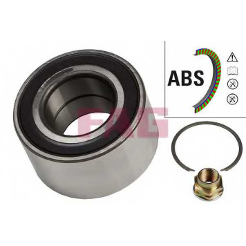 Комплект подшипника ступицы колеса FAG 713 6909 50