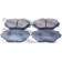 Колодки тормозные дисковые передний для TOYOTA RAV 4(ACA2#,CLA2#,XA2#,ZCA2#) <b>FEBEST 0101-ACA20F</b>