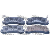 Колодки тормозные дисковые задний для LEXUS ES, RX / TOYOTA CALDINA, CAMRY, CARINA E, CARINA, CELICA, COROLLA LEVIN, COROLLA, CURREN, HARRIER, MR, VISTA, WINDOM <b>FEBEST 0101-ACV35R</b>