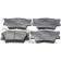 Колодки тормозные дисковые задний для LEXUS ES, HS / TOYOTA AURION, AVALON, CAMRY, HARRIER, MARK X ZiO, MATRIX, RAV 4, SAI, VANGUARD <b>FEBEST 0101-ACV40R</b>