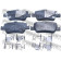 Колодки тормозные дисковые задний для TOYOTA AURIS, COROLLA RUMION, COROLLA, MATRIX <b>FEBEST 0101-ADE150R</b>