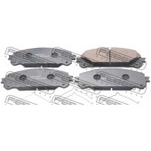 Колодки тормозные дисковые передний для LEXUS NX(AGZ1#,AYZ1#,ZGZ1#), RX(AGL1#,GGL1#,GYL1#) / TOYOTA KLUGER(#ASU4#,#GSU4#,#MHU4#), SIENNA(ASL3#,GSL3#) <b>FEBEST 0101-ASU40F</b>