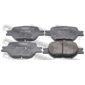 Колодки тормозные дисковые передний для TOYOTA ALLION, ALTEZZA GITA, ALTEZZA, BREVIS, CALDINA, CELICA, COROLLA, CROWN, MARK, OPA, PROGRES, VEROSSA, VISTA, WILL VS <b>FEBEST 0101-CDE120F</b>