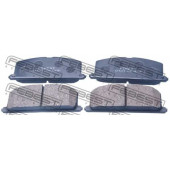 Колодки тормозные дисковые передний для TOYOTA CALDINA, CAMRY, CARINA E, CARINA, CELICA, COROLLA LEVIN, COROLLA, CORONA, MR, PASEO, RAUM, SERA, SPRINTER CARIB, STARLET, TERCEL <b>FEBEST 0101-CE105F</b>