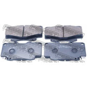 Колодки тормозные дисковые передний для TOYOTA DYNA, FORTUNER, HILUX <b>FEBEST 0101-GGN25F</b>