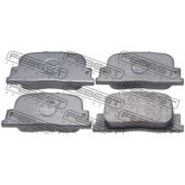 Колодки тормозные дисковые задний для LEXUS ES / TOYOTA ALLION, CALDINA, CAMRY SOLARA, CAMRY, OPA, VISTA, WILL VS, WINDOM <b>FEBEST 0101-MCV20R</b>