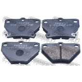 Колодки тормозные дисковые задний для TOYOTA CELICA, COROLLA, ECHO, IST, MATRIX, PLATZ, PRIUS, VIOS, WILL VS, YARIS <b>FEBEST 0101-NCP20R</b>