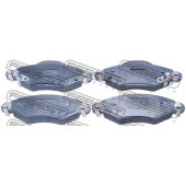 Колодки тормозные дисковые передний для TOYOTA YARIS(NCP1#,NLP1#,SCP1#) <b>FEBEST 0101-SCP10F</b>