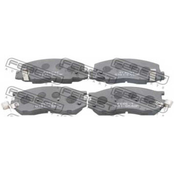 Колодки тормозные дисковые передний для TOYOTA DYNA, HILUX, PREVIA, TAMARAW FX, TUV <b>FEBEST 0101-SR40F</b>