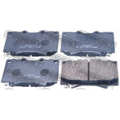 Колодки тормозные дисковые передний для LEXUS LX(UZJ100) / TOYOTA LAND CRUISER 100(FZJ1#, UZJ1#), LAND CRUISER(BJ7#, HZJ7#, KZJ7#, LJ7#, PZJ7#, RJ7#) <b>FEBEST 0101-UZJ100F</b>