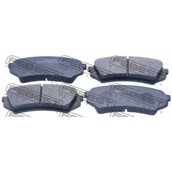 Колодки тормозные дисковые задний для LEXUS LX(UZJ100) / TOYOTA LAND CRUISER 100(FZJ1#,UZJ1#) <b>FEBEST 0101-UZJ100R</b>