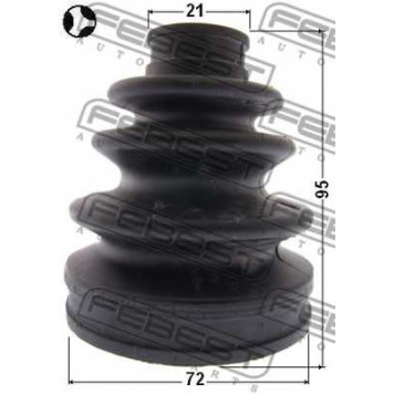 Пыльник приводного вала FEBEST 0115-1NZFE-1