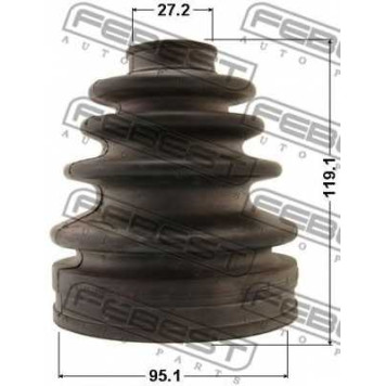 Пыльник приводного вала FEBEST 0115-2UZFE-1