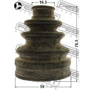 Пыльник приводного вала FEBEST 0115-ACA33RT-1