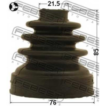 Пыльник приводного вала FEBEST 0115-ACU35RT-1