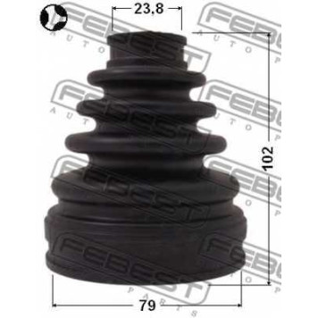 Пыльник приводного вала FEBEST 0115-MCV30-1