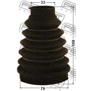 Пыльник приводного вала FEBEST 0115P-JZX110-1