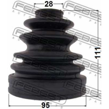 Пыльник приводного вала FEBEST 0117-KDN165-1