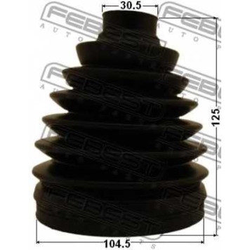 Пыльник приводного вала FEBEST 0117P-KUN26-1