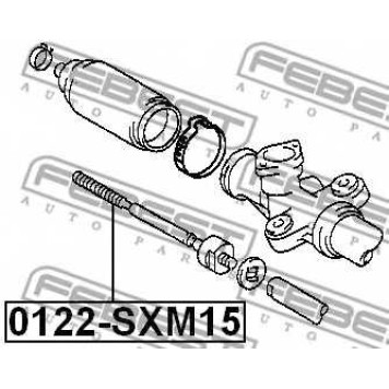 Осевой шарнир рулевой тяги FEBEST 0122-SXM15-1