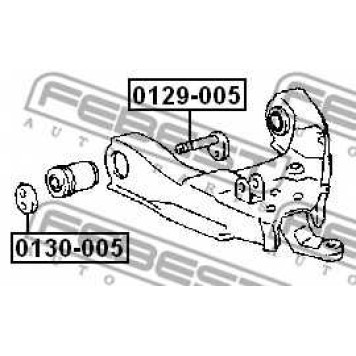 Болт регулировки развала колёс FEBEST 0129-005-1
