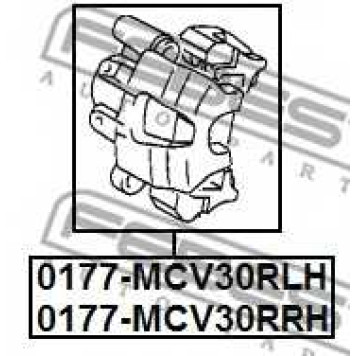 Тормозной суппорт FEBEST 0177-MCV30RRH-1