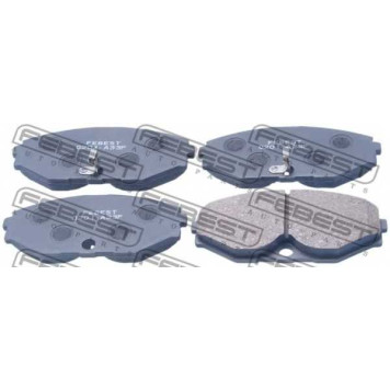 Колодки тормозные дисковые передний для NISSAN CEDRIC, CIMA, GLORIA, INFINITI Q45, LAUREL, LEOPARD, MAXIMA QX, MAXIMA, PRESIDENT, STAGEA <b>FEBEST 0201-A33F</b>