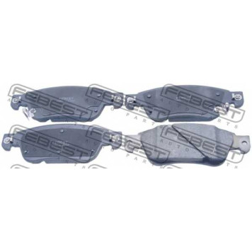 Колодки тормозные дисковые передний для INFINITI EX, G <b>FEBEST 0201-CV36F</b>