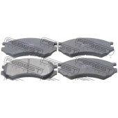 Колодки тормозные дисковые передний для NISSAN PRIMERA(P10) <b>FEBEST 0201-P10F</b>