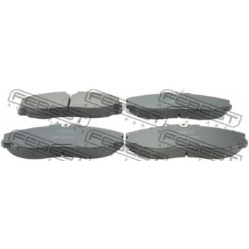 Колодки тормозные дисковые передний для NISSAN SERENA(C23M), TERRANO(R20) <b>FEBEST 0201-R20F</b>