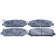 Колодки тормозные дисковые передний для INFINITI QX56 / NISSAN ARMADA, TITAN <b>FEBEST 0201-R51F</b>