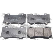Колодки тормозные дисковые передний для INFINITI FX, G, M(Y51), M37, Q70(Y51) / NISSAN 370 Z(Z34), FUGA <b>FEBEST 0201-V36F</b>