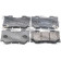 Колодки тормозные дисковые задний для INFINITI FX, G, M(Y51), M37, Q70(Y51) / NISSAN 370 Z(Z34), FUGA <b>FEBEST 0201-V36R</b>