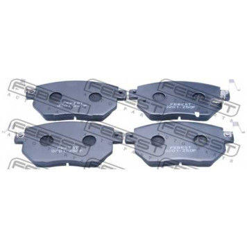 Колодки тормозные дисковые передний для INFINITI FX / NISSAN ALTIMA, MURANO(Z50,Z51) <b>FEBEST 0201-Z50F</b>