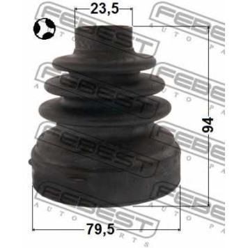 Пыльник приводного вала FEBEST 0215-J32T-1