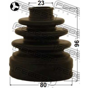 Пыльник приводного вала FEBEST 0215-JJ10ET-1