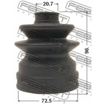 Пыльник приводного вала FEBEST 0215-N16JP-1