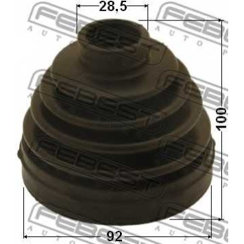 Пыльник приводного вала FEBEST 0215-R51R-1