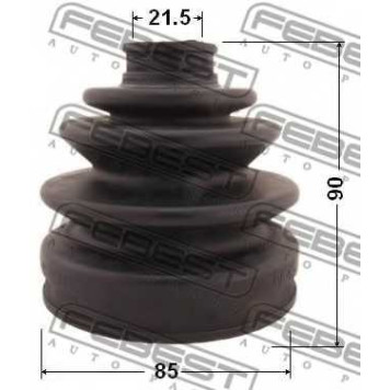 Пыльник приводного вала FEBEST 0217-017-1