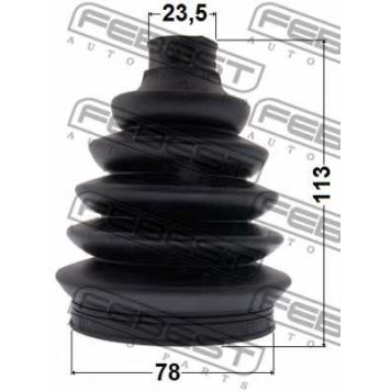 Пыльник приводного вала FEBEST 0217P-F15-1