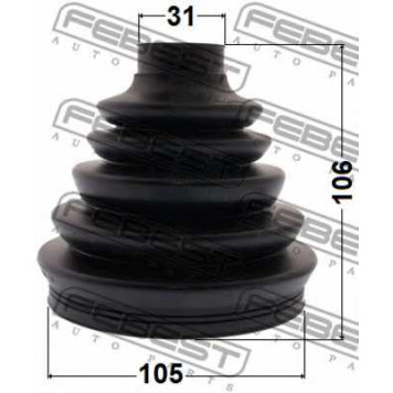 Пыльник приводного вала FEBEST 0217P-R51R-1