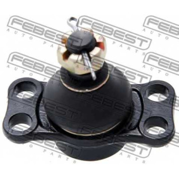 Несущий / направляющий шарнир FEBEST 0220-LWD1