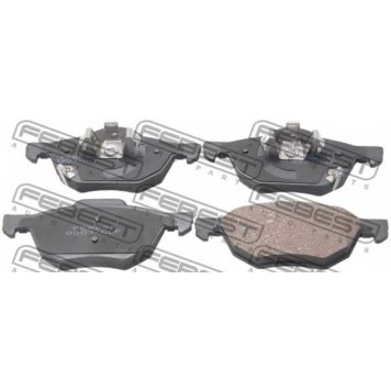 Колодки тормозные дисковые передний для HONDA ACCORD(CL,CM) <b>FEBEST 0301-CLF</b>