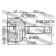 Шарнир приводного вала FEBEST 0310-056A50