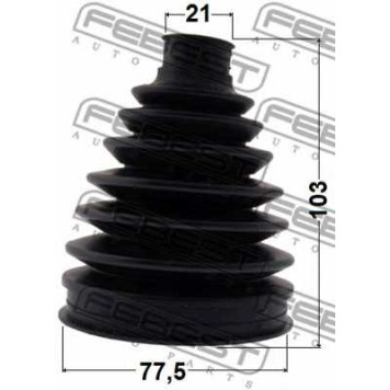 Пыльник приводного вала FEBEST 0317P-GB3-1