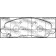 Колодки тормозные дисковые передний для CHRYSLER SEBRING / MITSUBISHI DION, ECLIPSE, GALANT, GRANDIS, LANCER, OUTLANDER, SPACE RUNNER, SPACE <b>FEBEST 0401-EAF</b>