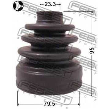 Пыльник приводного вала FEBEST 0415-CU20-1