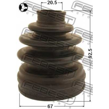 Пыльник приводного вала FEBEST 0415-CY2AT-1