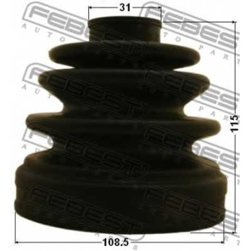 Пыльник приводного вала FEBEST 0415-V75RR-1