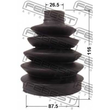 Пыльник приводного вала FEBEST 0417P-DJ24-1